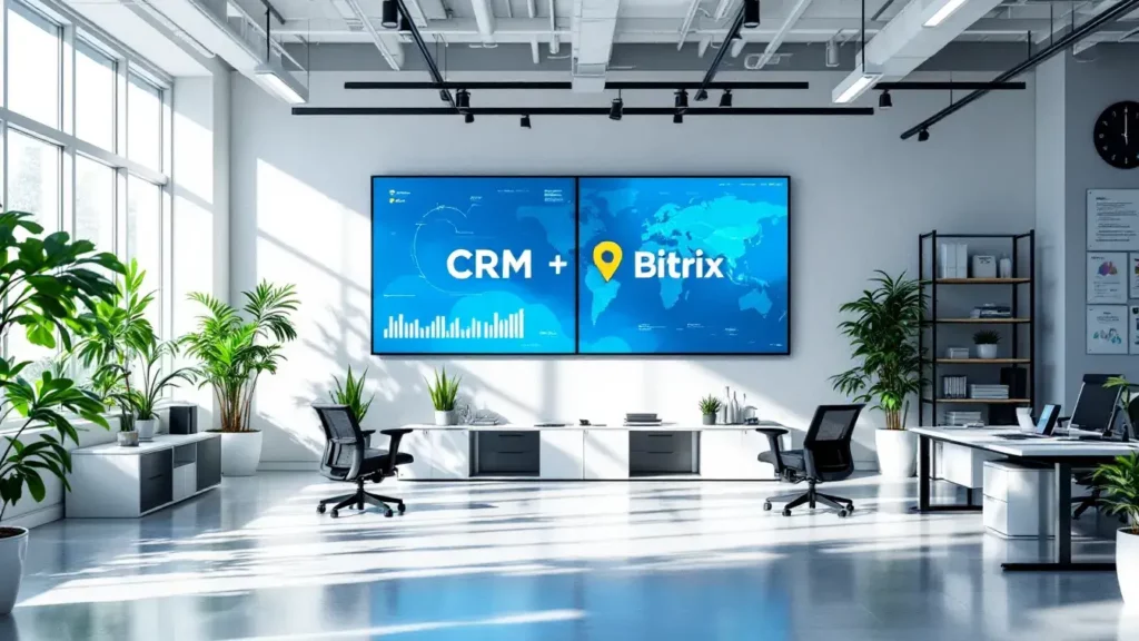 Битрикс и геолокация компаний