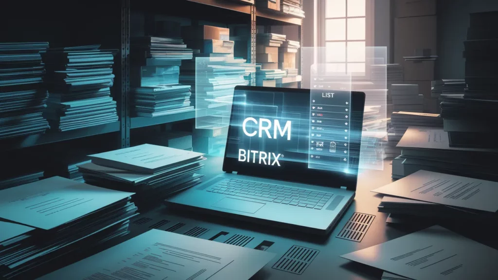 структура списков CRM