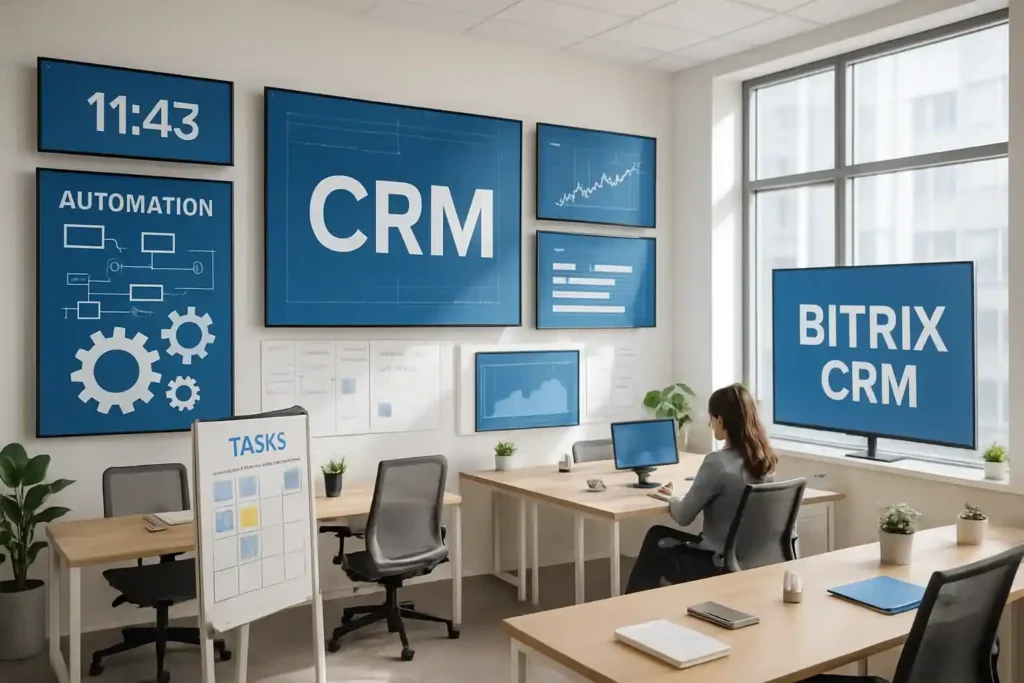CRM Битрикс Задачи