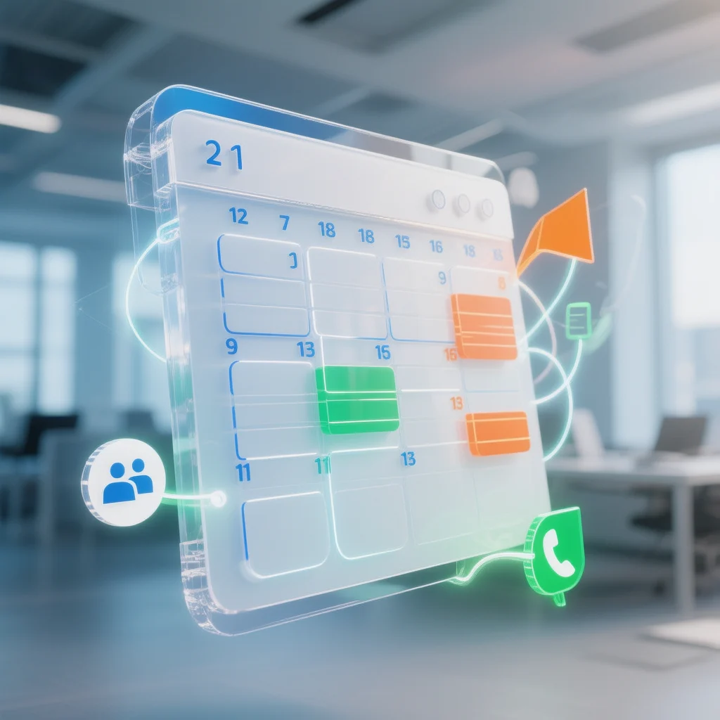 Конфигурирование календаря в CRM