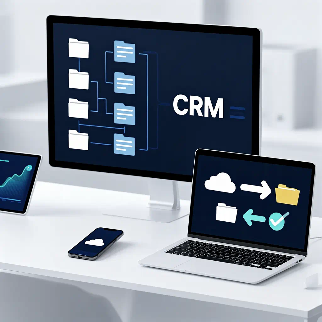 Файловый менеджер CRM