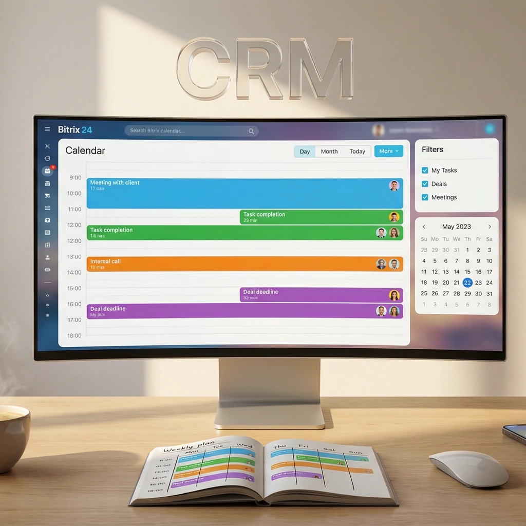 Представления Календаря Битрикс