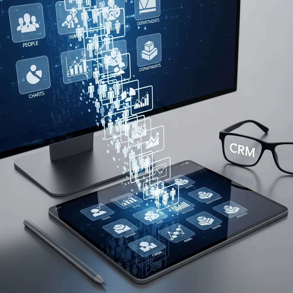 Структура Компании В CRM