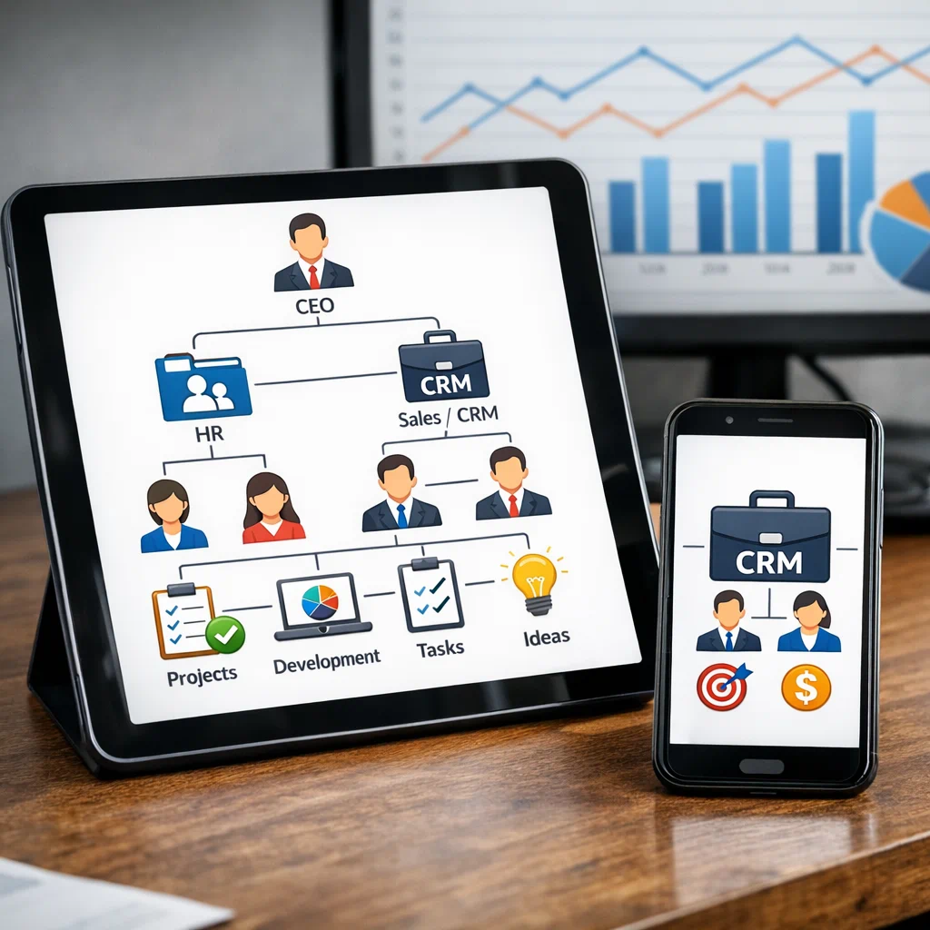 Структура Отделов Битрикс