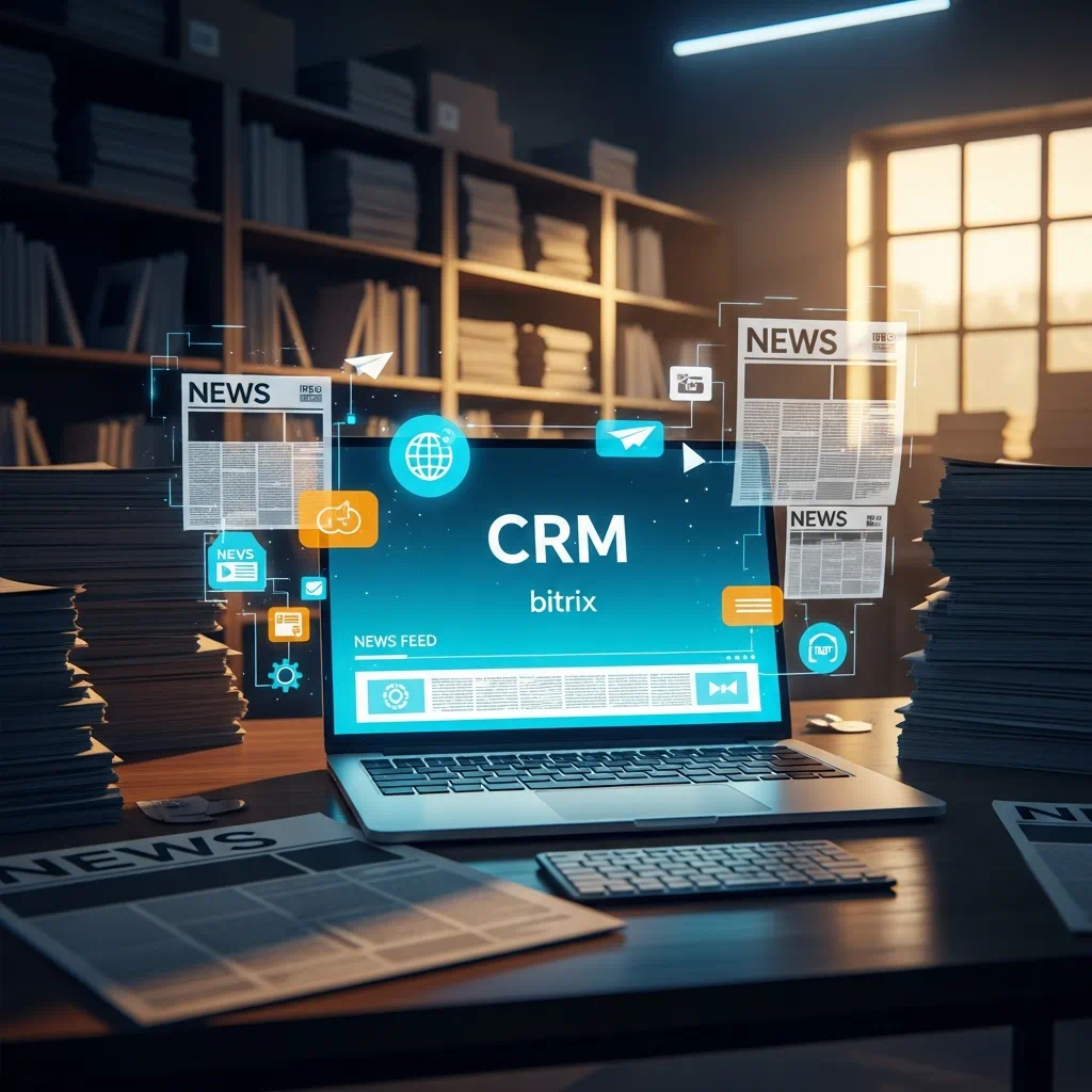 лента новостей в CRM