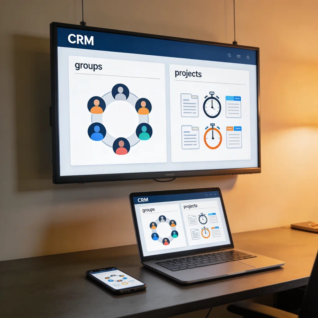 отчетность по проектам в CRM Битрикс