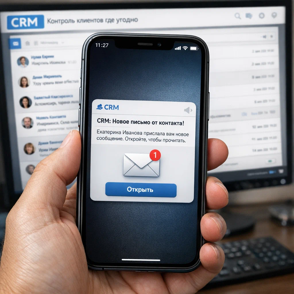 почта для бизнеса в CRM Битрикс