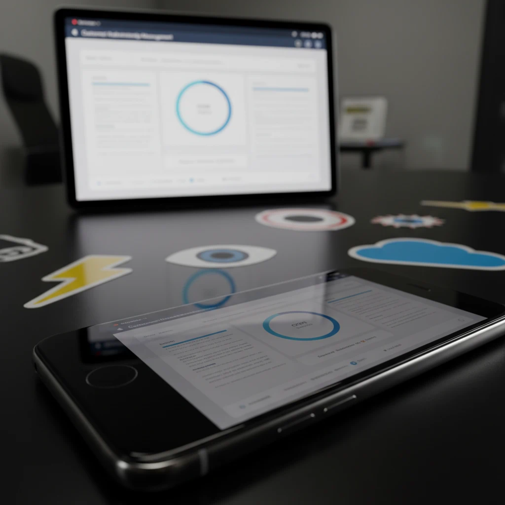 связанные элементы справа