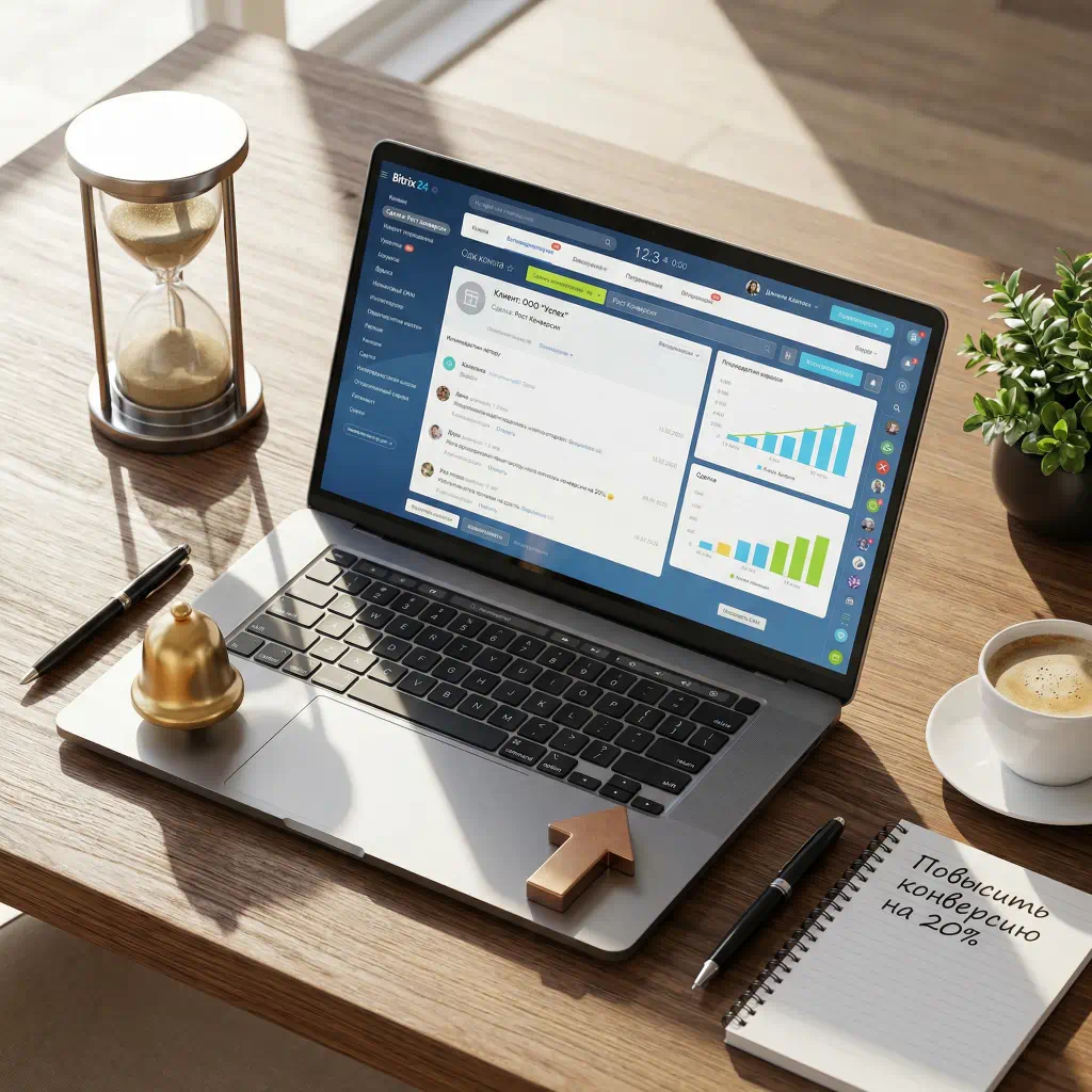 Повышение конверсии в CRM Битрикс