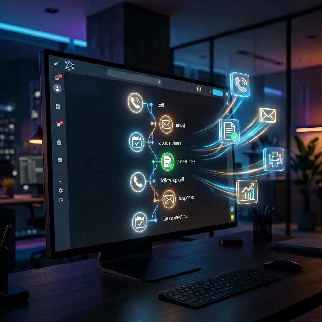 хронология работы с клиентом